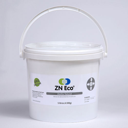 Zeolita Natural ZN ECO de 1-2,5mm - cubo de 5 litros