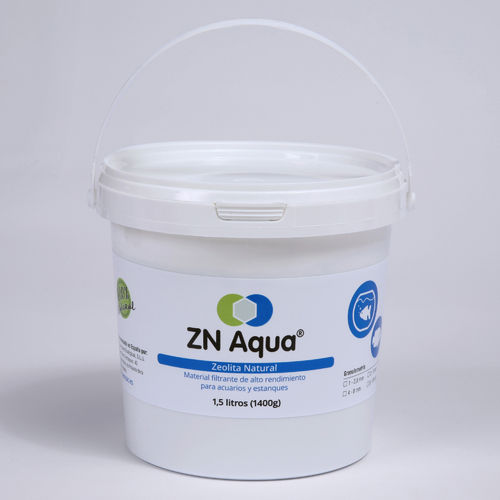 Zeolita Natural ZN AQUA de 1-2,5mm - cubo de 1,5 litros